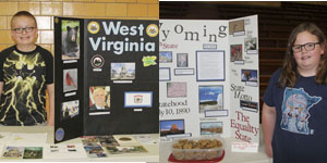 Fulda Fourth graders share their state reports