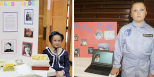 Wax Museum presented by  Elementary School fifth graders