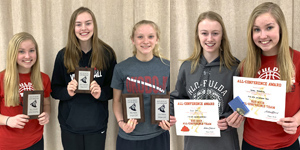 Coyote girls recognized at season-ending banquet